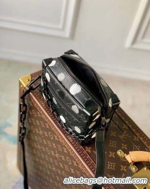 Promotional Louis Vuitton Mini Soft Trunk Box Bag in Monogram Canvas M81936 Black 2023