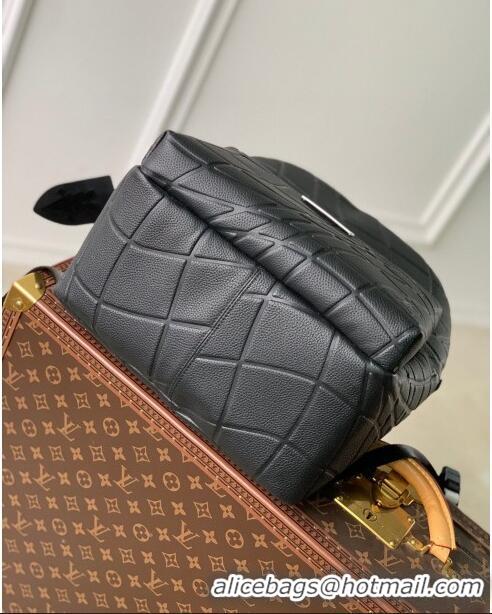 Well Crafted Louis Vuitton Discovery Backpack in Taurillon leather M21391 Black 2023