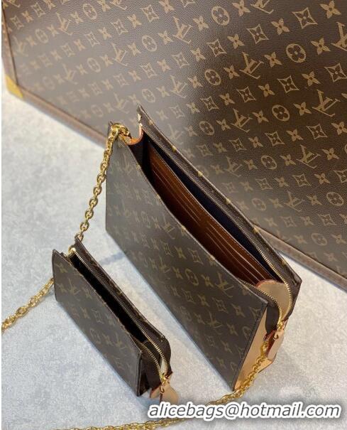 Popular Style Louis Vuitton Toiletry Pouch On Chain in Monogram Canvas M81412 2023