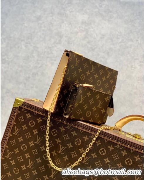 Popular Style Louis Vuitton Toiletry Pouch On Chain in Monogram Canvas M81412 2023