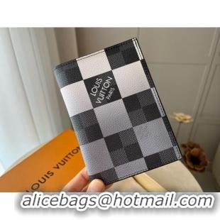 Trendy Design Louis Vuitton Damier Graphite Giant Passport Cover 0106 Grey 2023