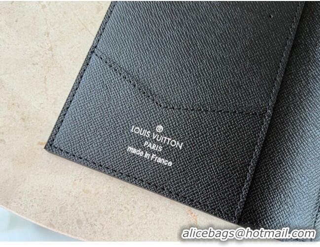 Trendy Design Louis Vuitton Damier Graphite Giant Passport Cover 0106 Grey 2023