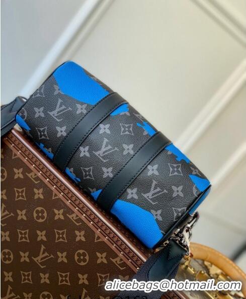 Grade Quality Louis Vuitton Keepall 25 Bag in Sunrise Monogram Eclipse Canvas M21430 2023