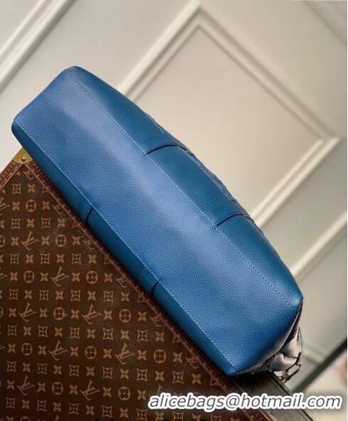 Famous Brand Louis Vuitton Tote Journey Bag Monogram Faded Leather M21371 Blue 2023