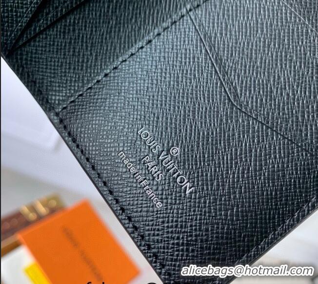 Top Quality Louis Vuitton Pocket Organizer Wallet in LV Graffiti Monogram Eclipse Canvas M81817 Orange 2023