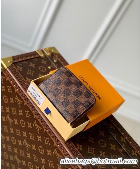 Good Product Louis Vuitton Vivienne Zippy Coin Purse Wallet in Damier Ebene Canvas N63552 2023