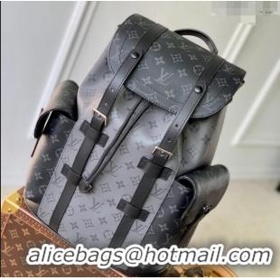 Hot Sell Cheap Louis Vuitton Christopher PM Backpack Bag in Monogram Eclipse Reverse Canvas M46331 2023