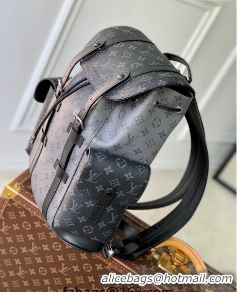 Hot Sell Cheap Louis Vuitton Christopher PM Backpack Bag in Monogram Eclipse Reverse Canvas M46331 2023