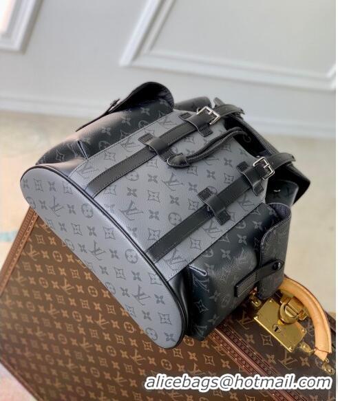 Hot Sell Cheap Louis Vuitton Christopher PM Backpack Bag in Monogram Eclipse Reverse Canvas M46331 2023