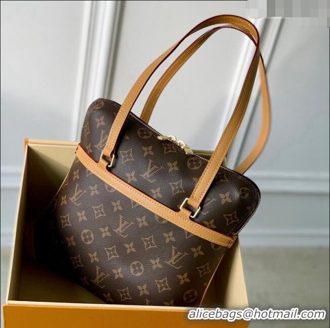 AAAAA Discount Louis Vuitton Vintage Monogram Canvas Coussin Shoulder Bag M51141 Nude 2023