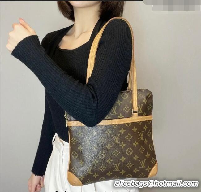 AAAAA Discount Louis Vuitton Vintage Monogram Canvas Coussin Shoulder Bag M51141 Nude 2023