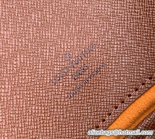 Well Crafted Louis Vuitton Monogram Canvas Vintage Boulogne Crossbody Bag M51275 Nude 2022