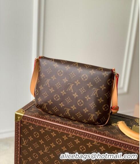 Well Crafted Louis Vuitton Monogram Canvas Vintage Boulogne Crossbody Bag M51275 Nude 2022