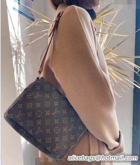 Well Crafted Louis Vuitton Monogram Canvas Vintage Boulogne Crossbody Bag M51275 Nude 2022