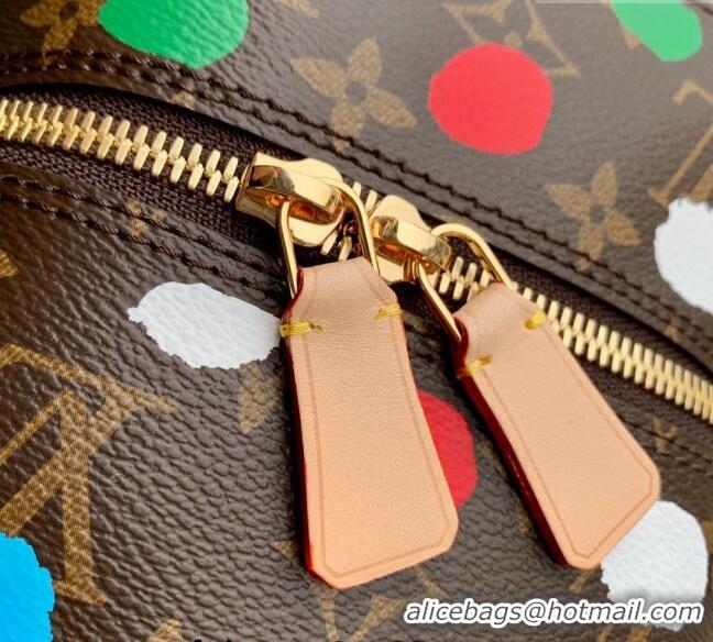 Good Product Louis Vuitton LVxYK Square Mini Bag with Painted Dots in Monogram Canvas M46450 2023