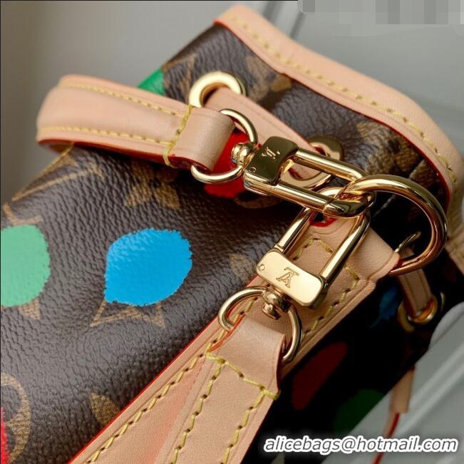 Promotional Louis Vuitton LV X YK Nano Noé Bucket Bag in Monogram Dots print Canvas M81863 2023