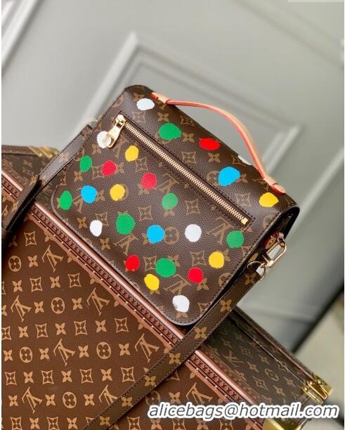 Good Looking Louis Vuitton LV X YK Pochette Métis in Monogram Dots print Canvas M46384 2023