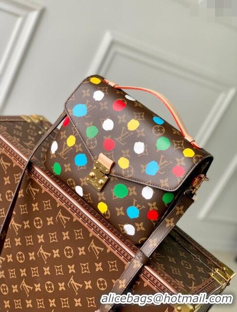 Good Looking Louis Vuitton LV X YK Pochette Métis in Monogram Dots print Canvas M46384 2023