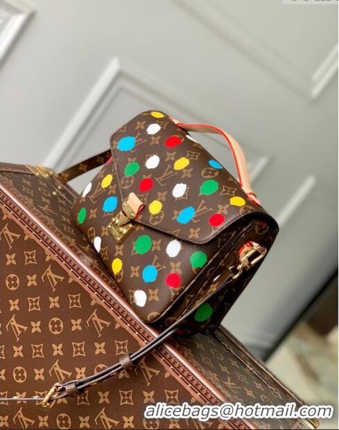 Good Looking Louis Vuitton LV X YK Pochette Métis in Monogram Dots print Canvas M46384 2023