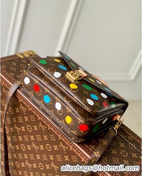 Good Looking Louis Vuitton LV X YK Pochette Métis in Monogram Dots print Canvas M46384 2023