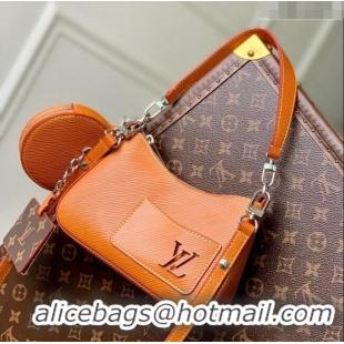 Most Popular Louis Vuitton Marellini Mini Bag in Epi Leather M21091 Brown 2023