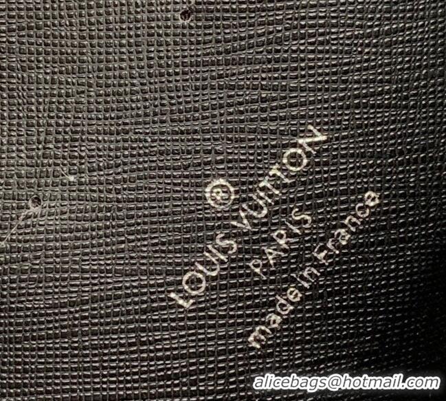 Well Crafted Louis Vuitton Pochette Kasai Clutch in Damier Graphite Canvas N41664 2023