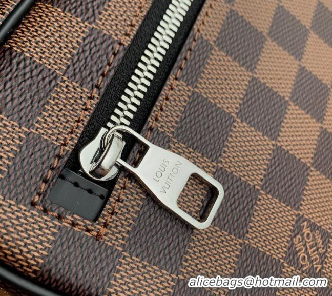 Good Product Louis Vuitton Pochette Kasai Clutch in Damier Ebene Canvas N41663 2023