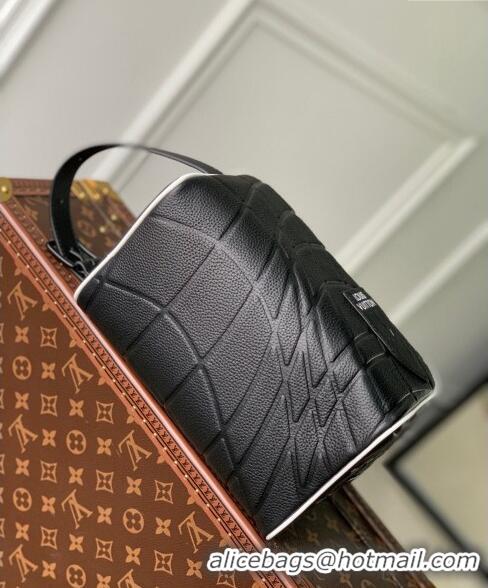 Buy Promotional Louis Vuitton Dopp Kit Toiletry Bag in Black Taurillon Leather M81849 2023