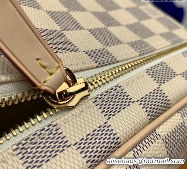 Big Discount Louis Vuitton King Size Toiletry Bag N47528 Damier Azur Canvas 2023