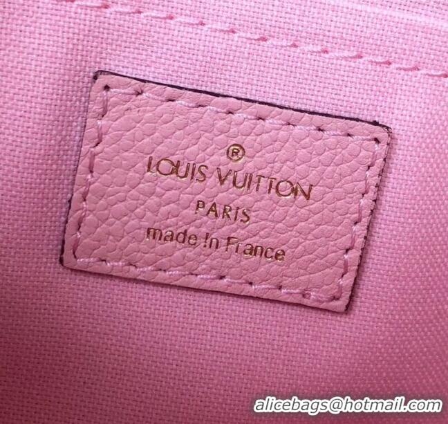 Good Product Louis Vuitton Pallas Clutch with Chain in Monogram Canvas M41638 Light Pink 2023