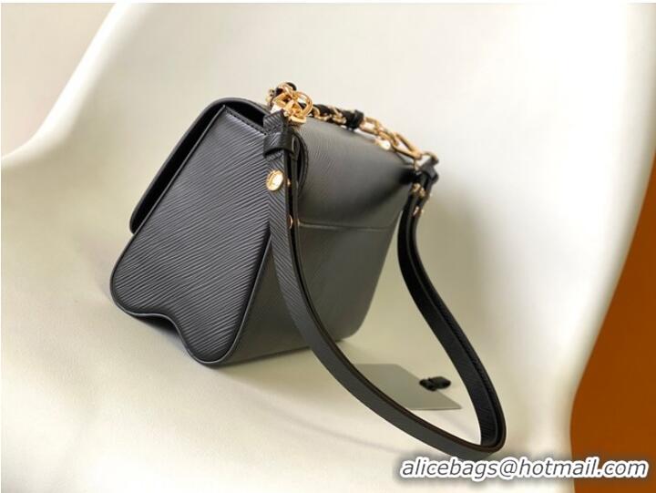 Luxury Cheap Louis Vuitton TWIST MM M59686 black