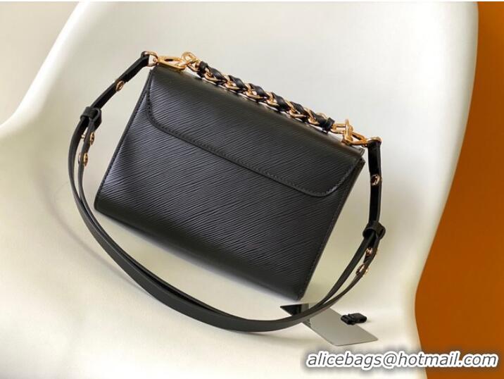 Luxury Cheap Louis Vuitton TWIST MM M59686 black