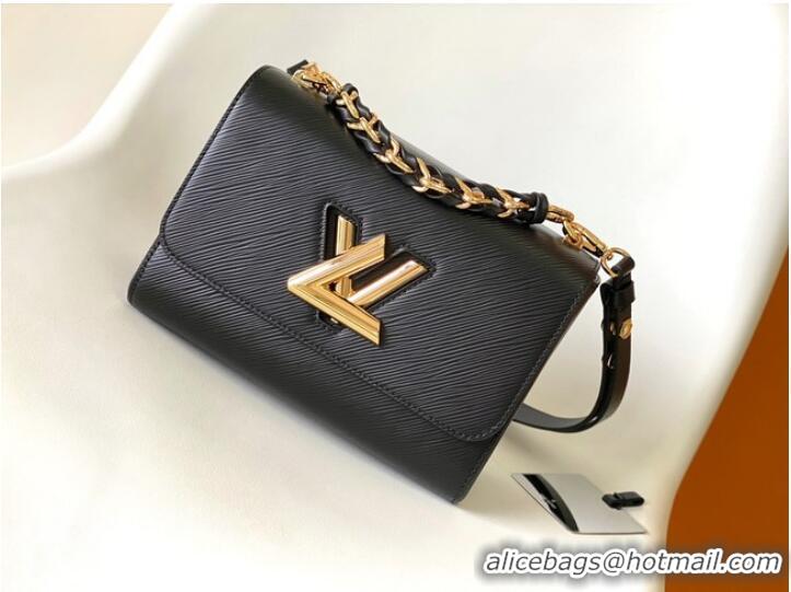 Luxury Cheap Louis Vuitton TWIST MM M59686 black