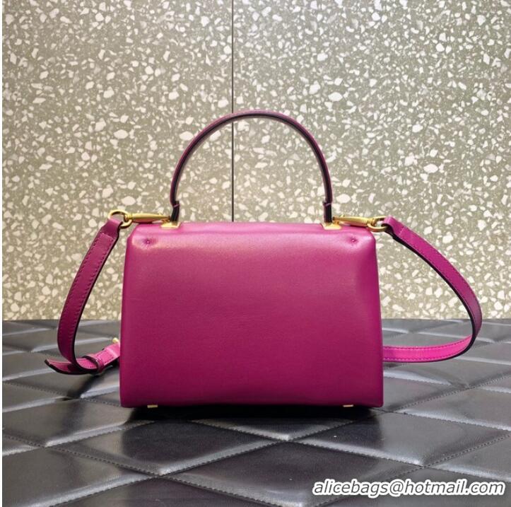 Top Quality VALENTINO ONE STUD mini sheepskin shoulder bag WB0L13M pink