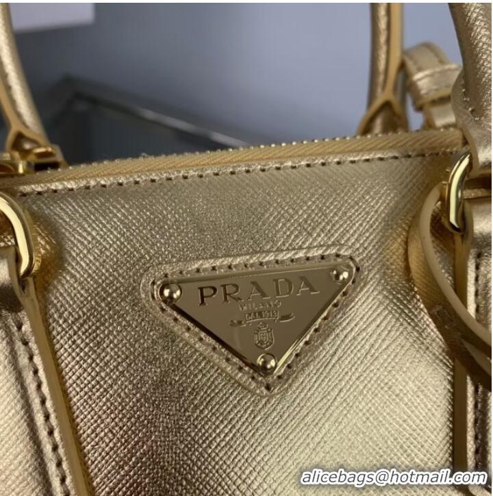 Best Price Prada Galleria Saffiano leather mini-bag 1BA906 Platinum