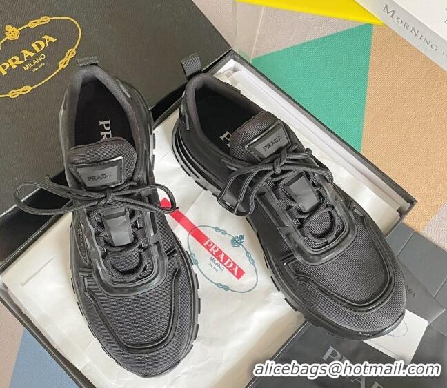 Popular Style Prada Men's PRAX 01 Sneakers in Re-Nylon Black 261127