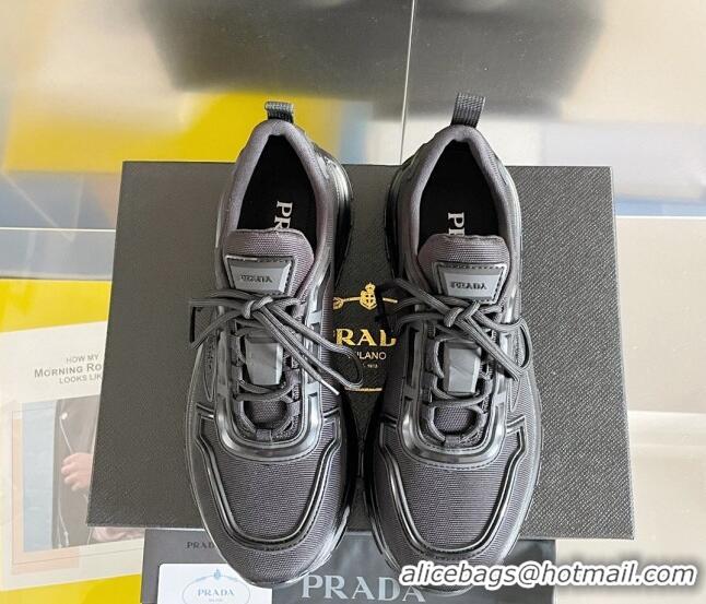 Popular Style Prada Men's PRAX 01 Sneakers in Re-Nylon Black 261127