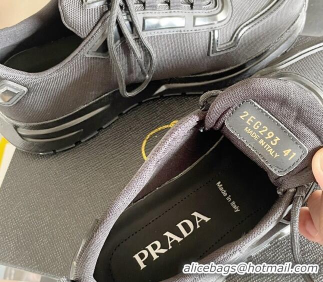 Popular Style Prada Men's PRAX 01 Sneakers in Re-Nylon Black 261127