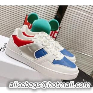 Duplicate Celine CT-04 Trainer Low Lace-up Sneakers in Calfskin Multicolor 020728