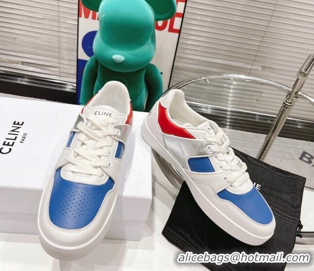 Duplicate Celine CT-04 Trainer Low Lace-up Sneakers in Calfskin Multicolor 020728