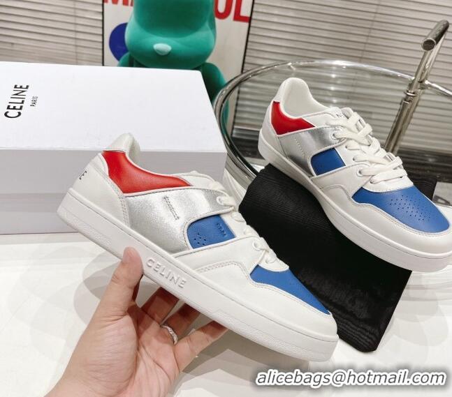 Duplicate Celine CT-04 Trainer Low Lace-up Sneakers in Calfskin Multicolor 020728