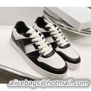 Low Price Celine CT-04 Trainer Low Lace-up Sneakers in Calfskin Black/White 020729