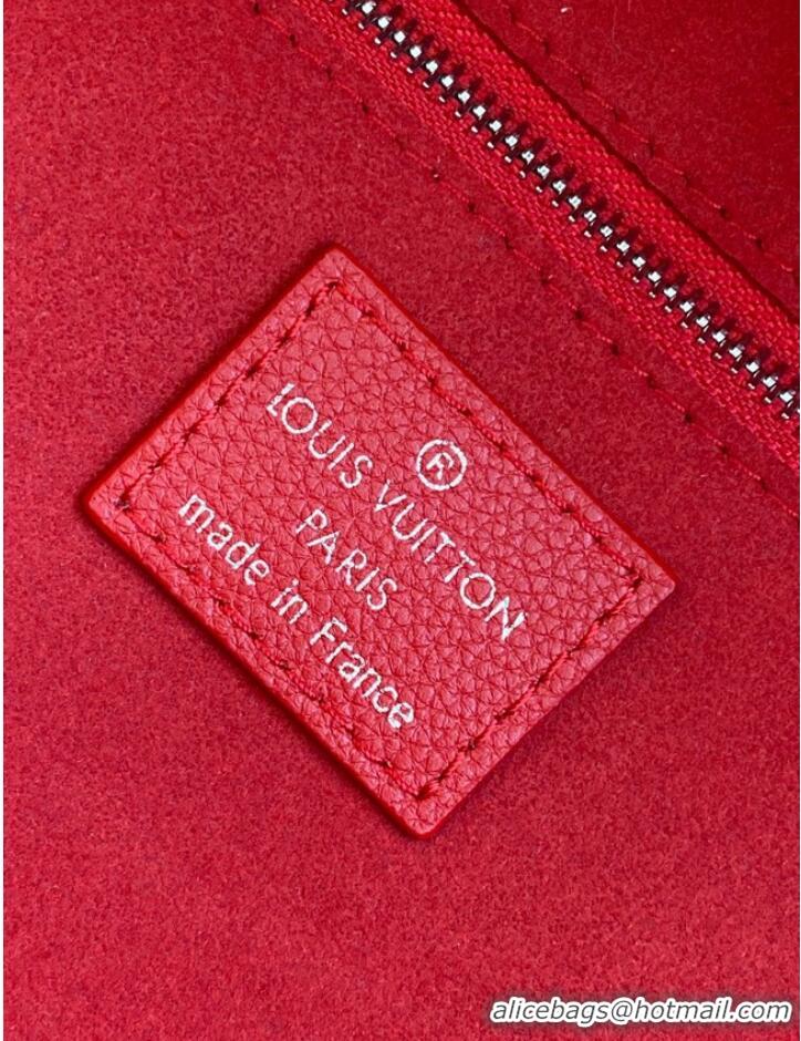 Famous Brand Louis Vuitton LV X YK NEVERFULL MM M46422 red