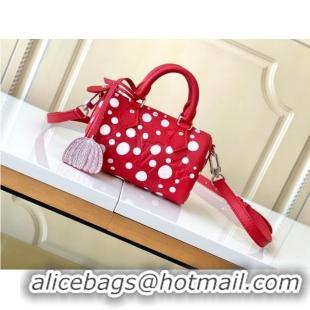 Good Product Louis Vuitton LV X YK NANO SPEEDY M81910 red