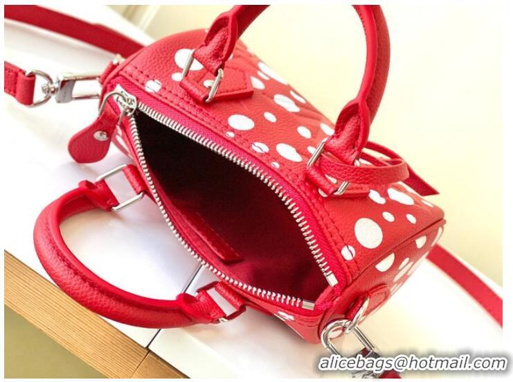 Good Product Louis Vuitton LV X YK NANO SPEEDY M81910 red