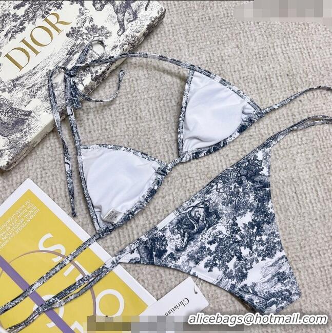 Famous Brand Dior Swimwear 0214 Blue 2023