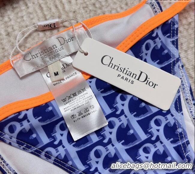 Grade Design Dior Oblique Swimwear 021413 Blue/Orange 2023