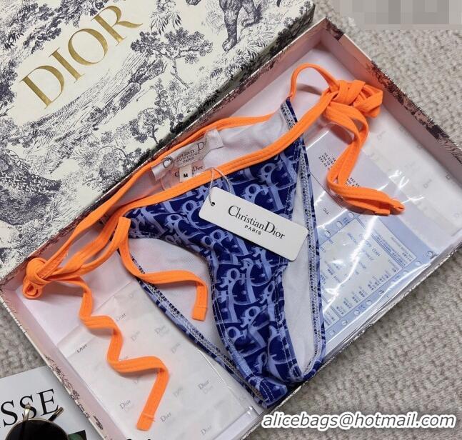 Grade Design Dior Oblique Swimwear 021413 Blue/Orange 2023