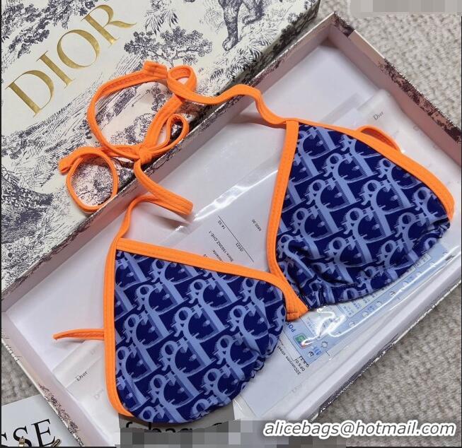 Grade Design Dior Oblique Swimwear 021413 Blue/Orange 2023