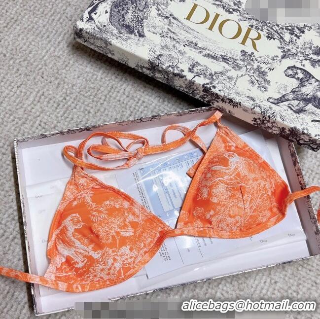 ​Famous Brand Dior Swimwear Fluorescent 0214 Orange 2023